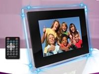 MediaStreet eMotion 10.4 inch Ambient Blue Digital Picture Frame